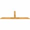 Ekena Millwork Portland Rough Sawn Timber Gable Bracket, Western Red Cedar, 72"W x 27"H x 2"D x 4"F, 9/12 Pitch GBW072X27X0204POR00RWR - alternate 3